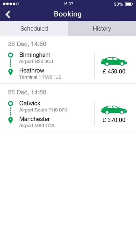 United Cabs Ltd Screenshots
