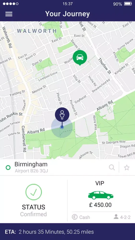 United Cabs Ltd Screenshots