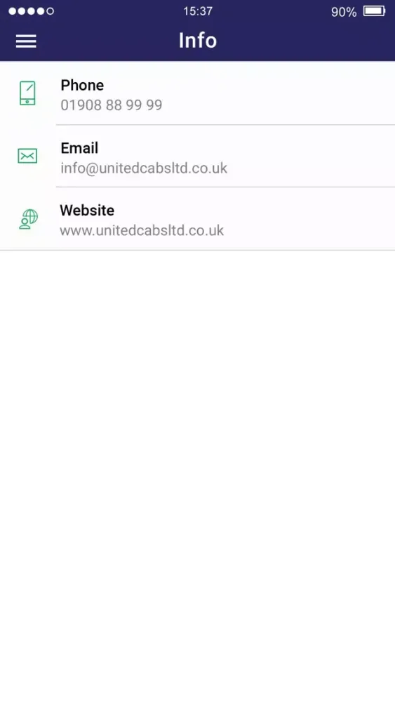 United Cabs Ltd Screenshots