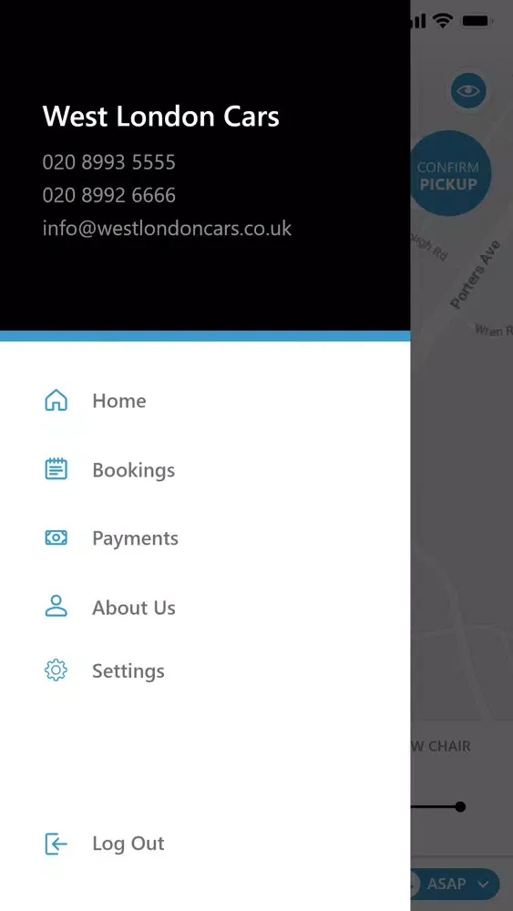 Capturas de pantalla de West London Cars