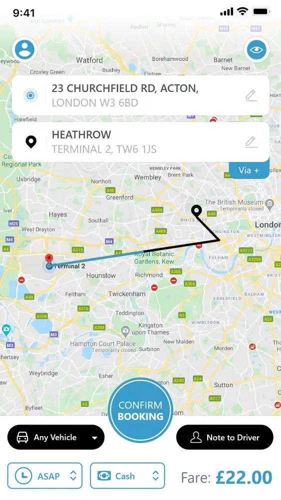 Capturas de pantalla de West London Cars