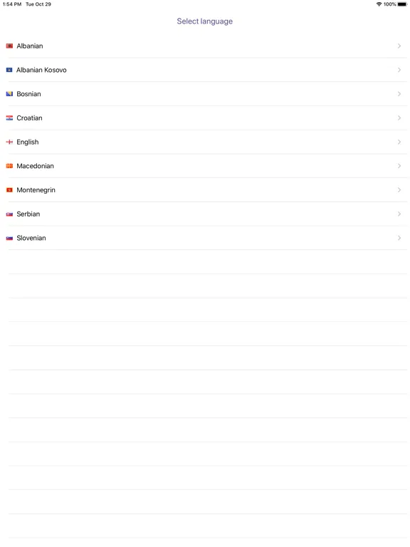 Скриншоты Farmasi Adriatic iPad 