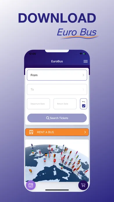 EuroBus سکرین شاٹس