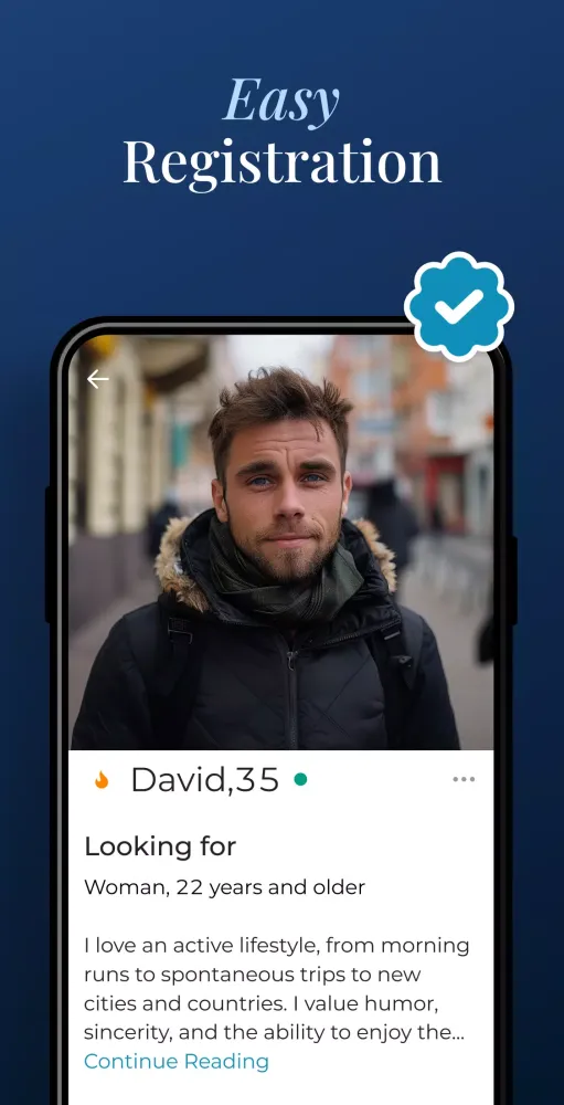Captures d'écran de EuroDate