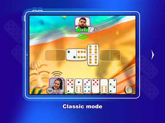 Screenshot di Domino Heat: Domino board game iPad 