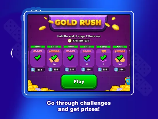 Screenshot di Domino Heat: Domino board game iPad 