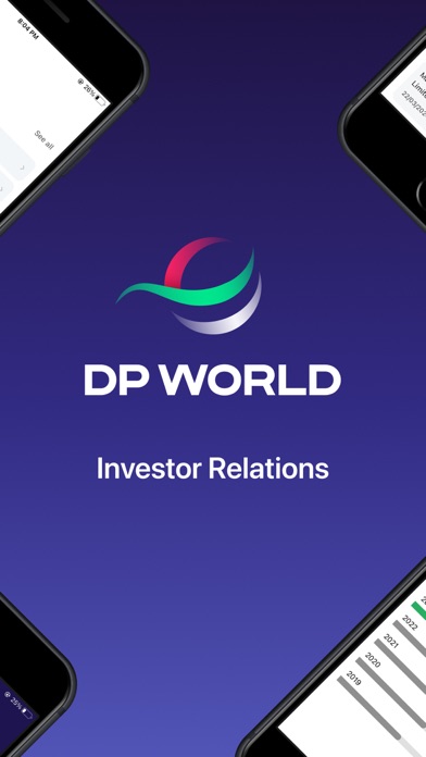DP World Investor Relations سکرین شاٹس