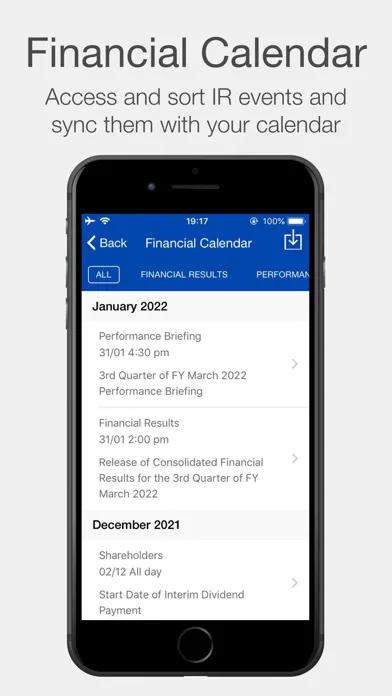 TDK Global Investor Relations سکرین شاٹس