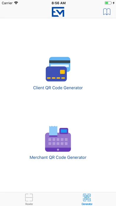 Tangkapan skrin EMV QR Code Reader & Generator