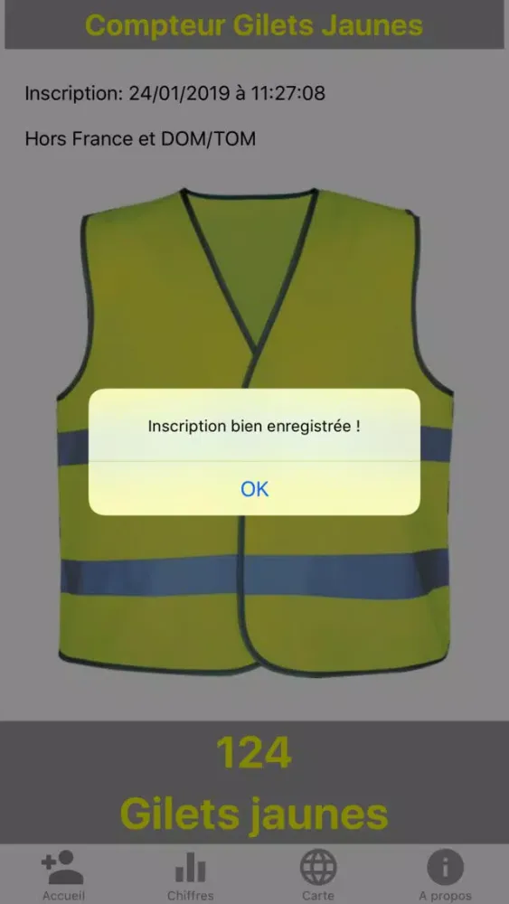 تصاویر Compteur Gilets Jaunes