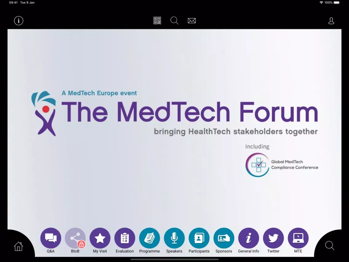 The MedTech Forum & GMTCC 2019 iPad 应用截图