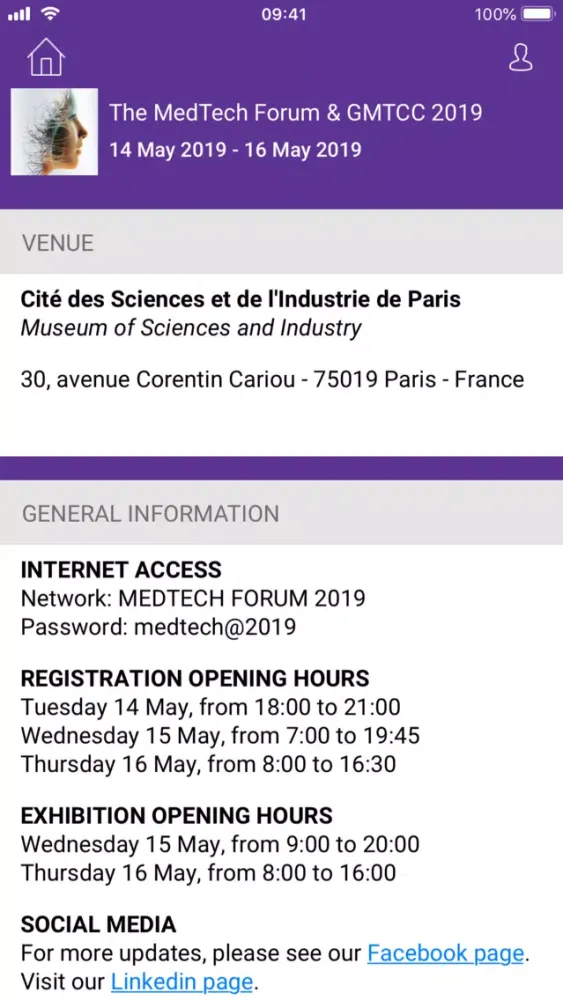 The MedTech Forum & GMTCC 2019应用截图
