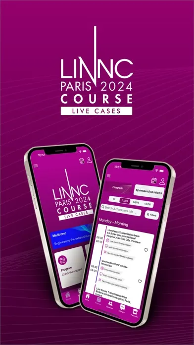 Captures d'écran de LINNC PARIS 2024