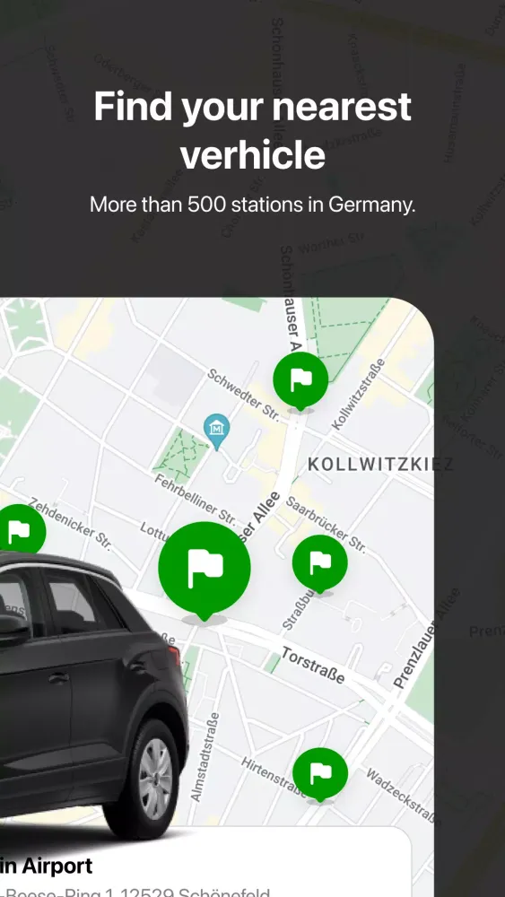 Tangkapan layar Europcar Mobility