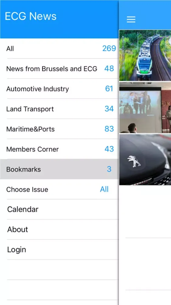 ECG News Screenshots
