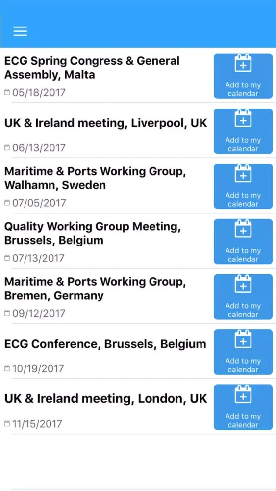 ECG News Screenshots