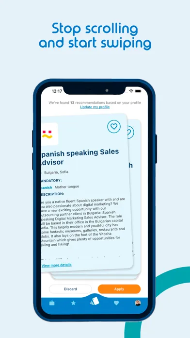 GoPlaces - Job Search Abroad Screenshots