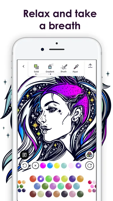 Скриншоты MyColorful - Coloring Book