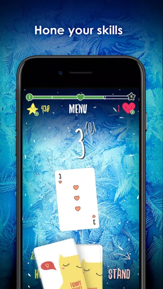 Screenshot di Funny 21 - Card Game