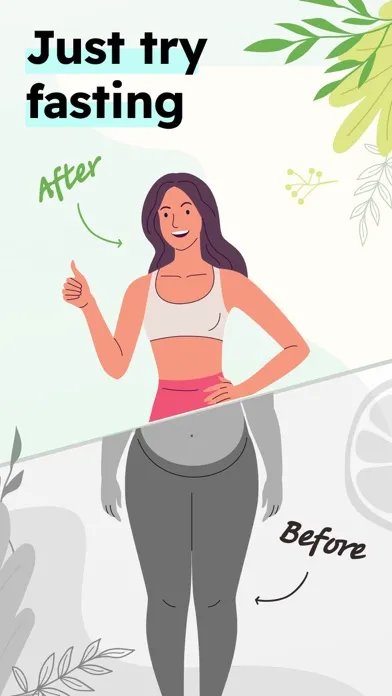 Screenshot di Intermittent Fasting and Diet.