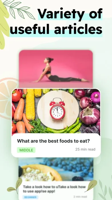 Screenshot di Intermittent Fasting and Diet.