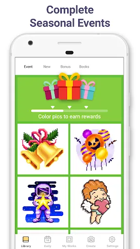 Pixel Art - Color by Number Screenshots
