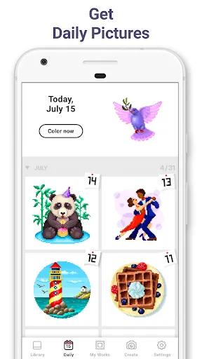 Pixel Art - Color by Number Screenshots