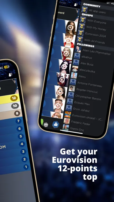 My Eurovision Scoreboard Screenshots