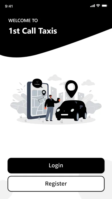 Ảnh chụp màn hình của 1st Call Taxis.
