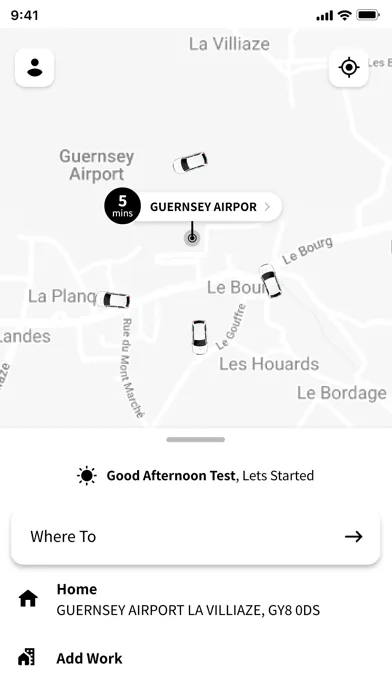 Ảnh chụp màn hình của 1st Call Taxis.