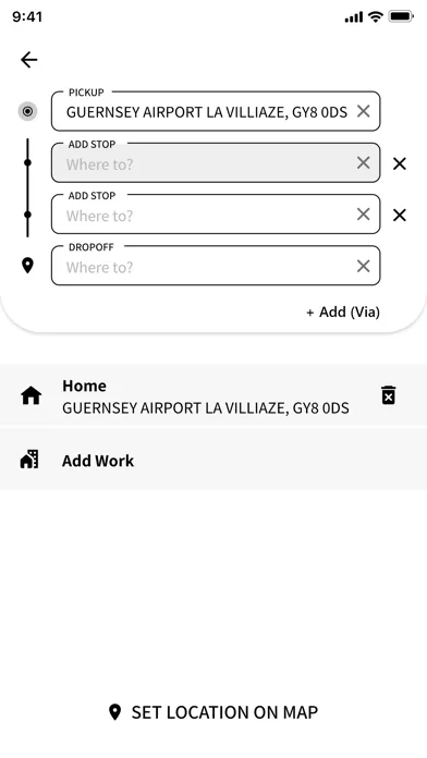 Ảnh chụp màn hình của 1st Call Taxis.
