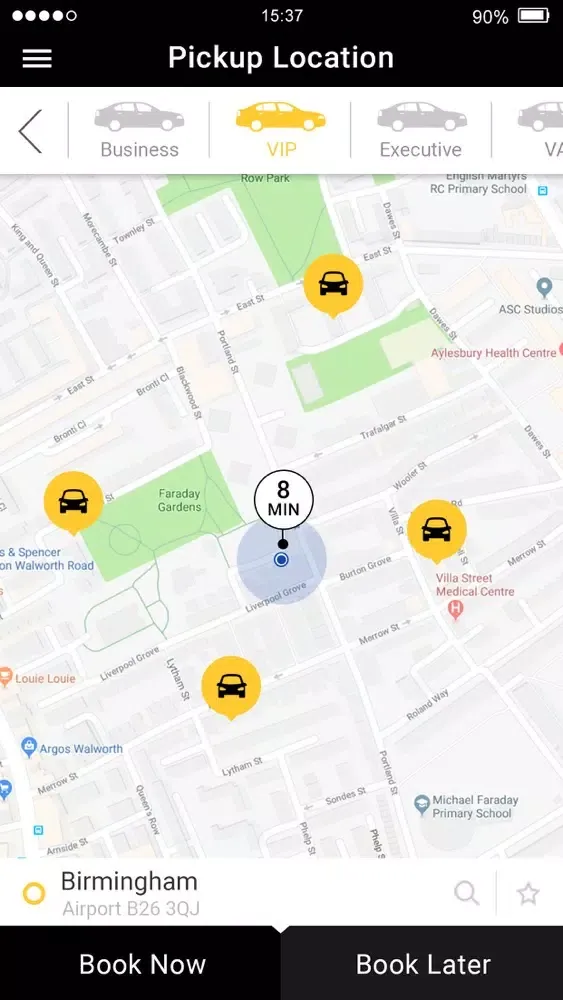 Acorn Taxis سکرین شاٹس