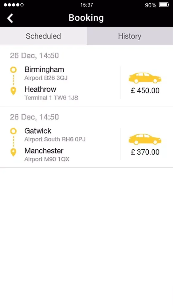 Acorn Taxis سکرین شاٹس