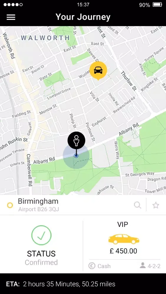 Acorn Taxis سکرین شاٹس