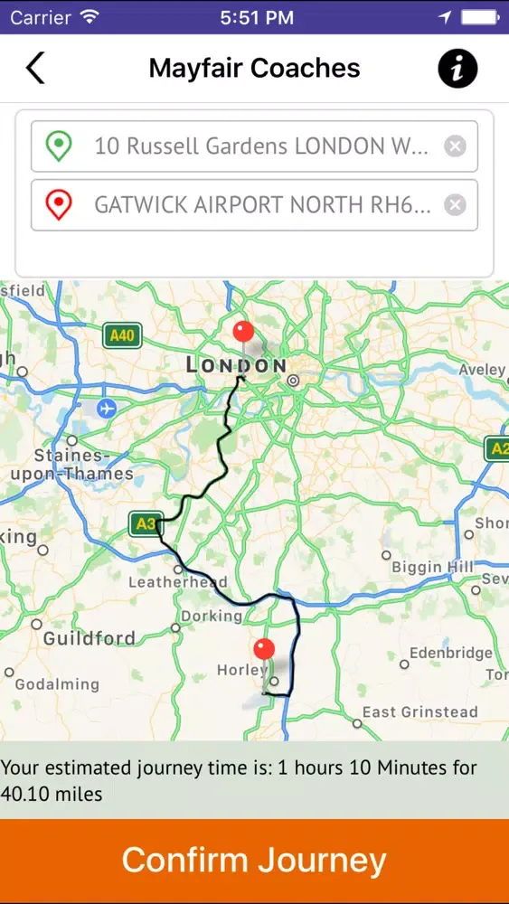 Coach Hire London.应用截图