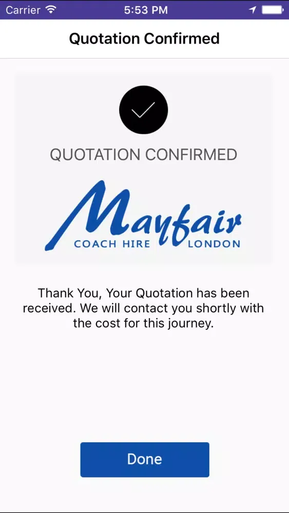 Coach Hire London.应用截图