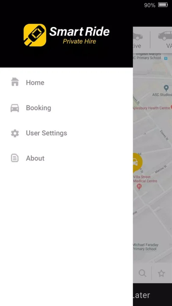 Smart Ride Private Hire Ltd 스크린샷