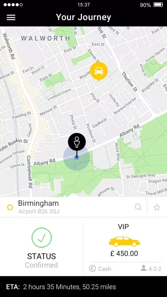 Smart Ride Private Hire Ltd 스크린샷