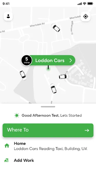 Loddon Cars Reading Taxis Ekran Görüntüleri