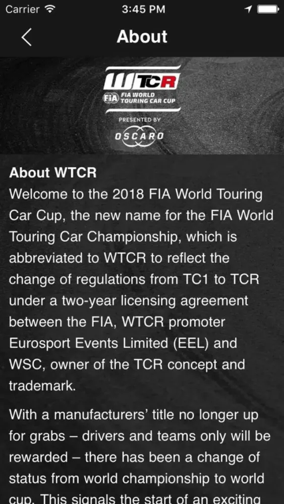 FIA WTCR 스크린샷