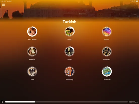 Learn Turkish - EuroTalk iPad 應用截圖