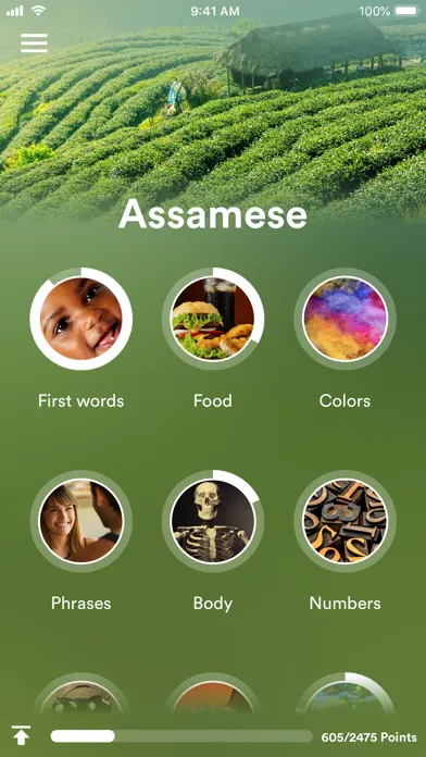 Captures d'écran de Learn Assamese - EuroTalk
