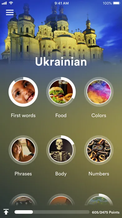 Capturas de pantalla de Learn Ukrainian - EuroTalk