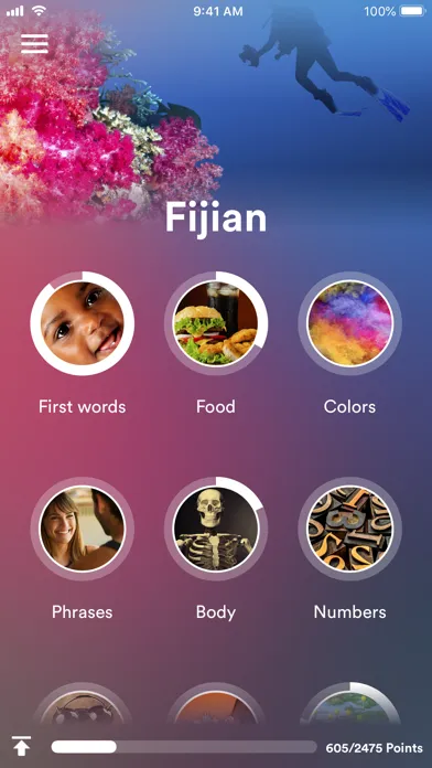 Learn Fijian - EuroTalk سکرین شاٹس