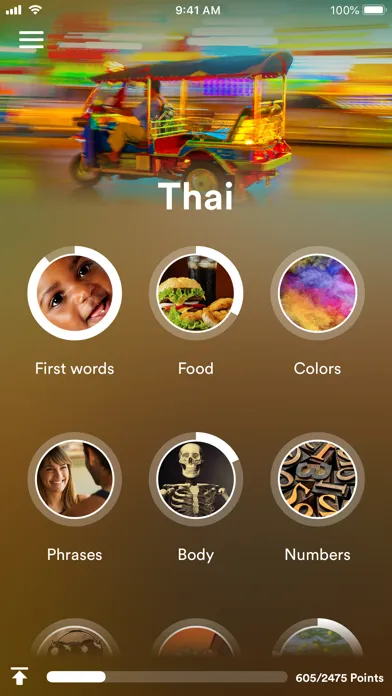 Captures d'écran de Learn Thai - EuroTalk
