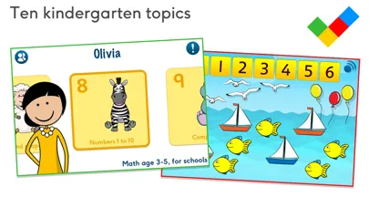 Math age 3-5, for schools应用截图