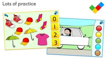 Math age 3-5, for schools应用截图