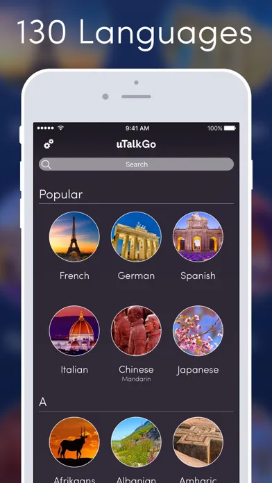 Captures d'écran de Go Talk - Learn languages
