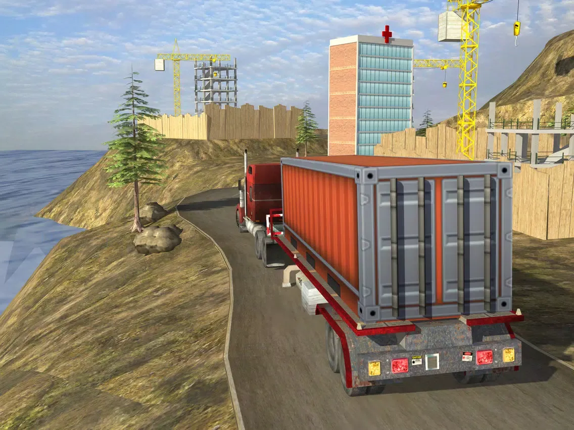 Euro Truck Driver Simulator game iPad  Ekran Görüntüleri