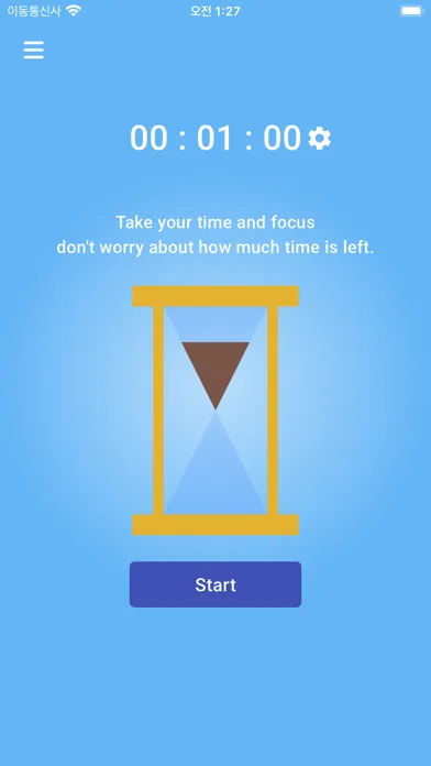 Hourglass-Heart at Ease Timer 스크린샷